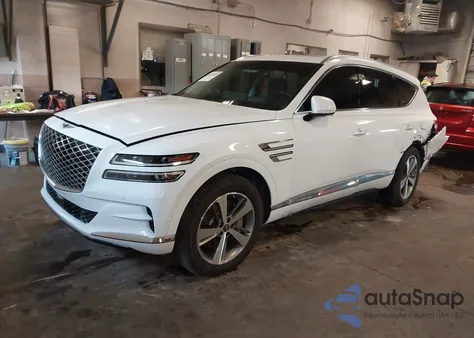 2021 Genesis Gv80 3.5T Awd Advanced z USA, uszkodzony, nr VIN KMUHCESC7MU067995